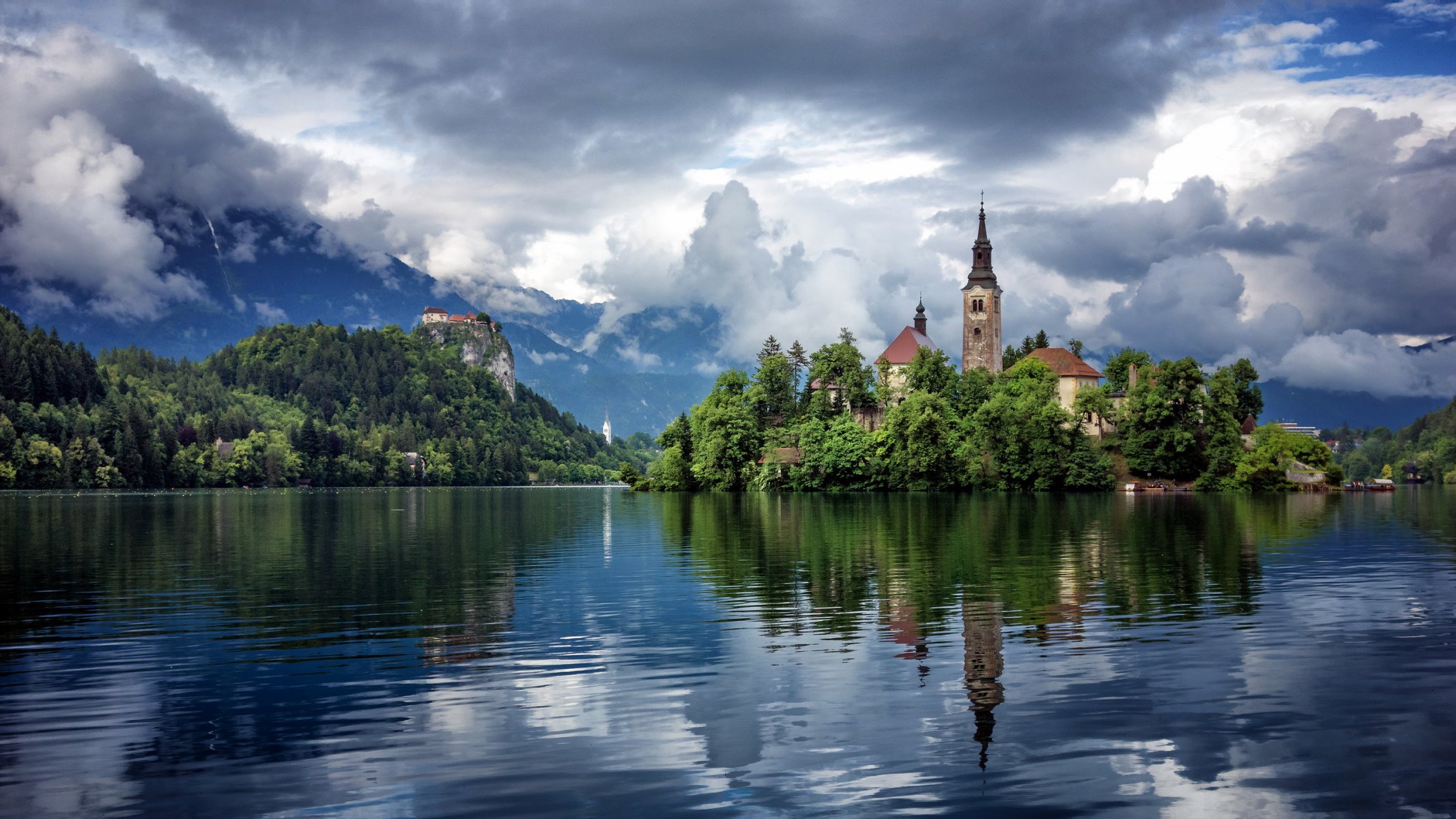 bled-see slowenien natur