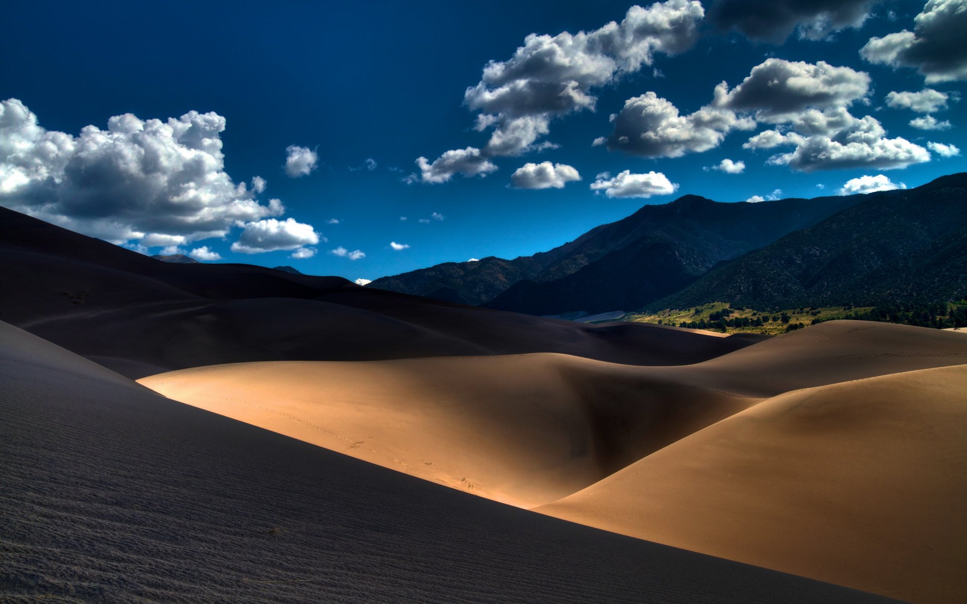 berge sand landschaft