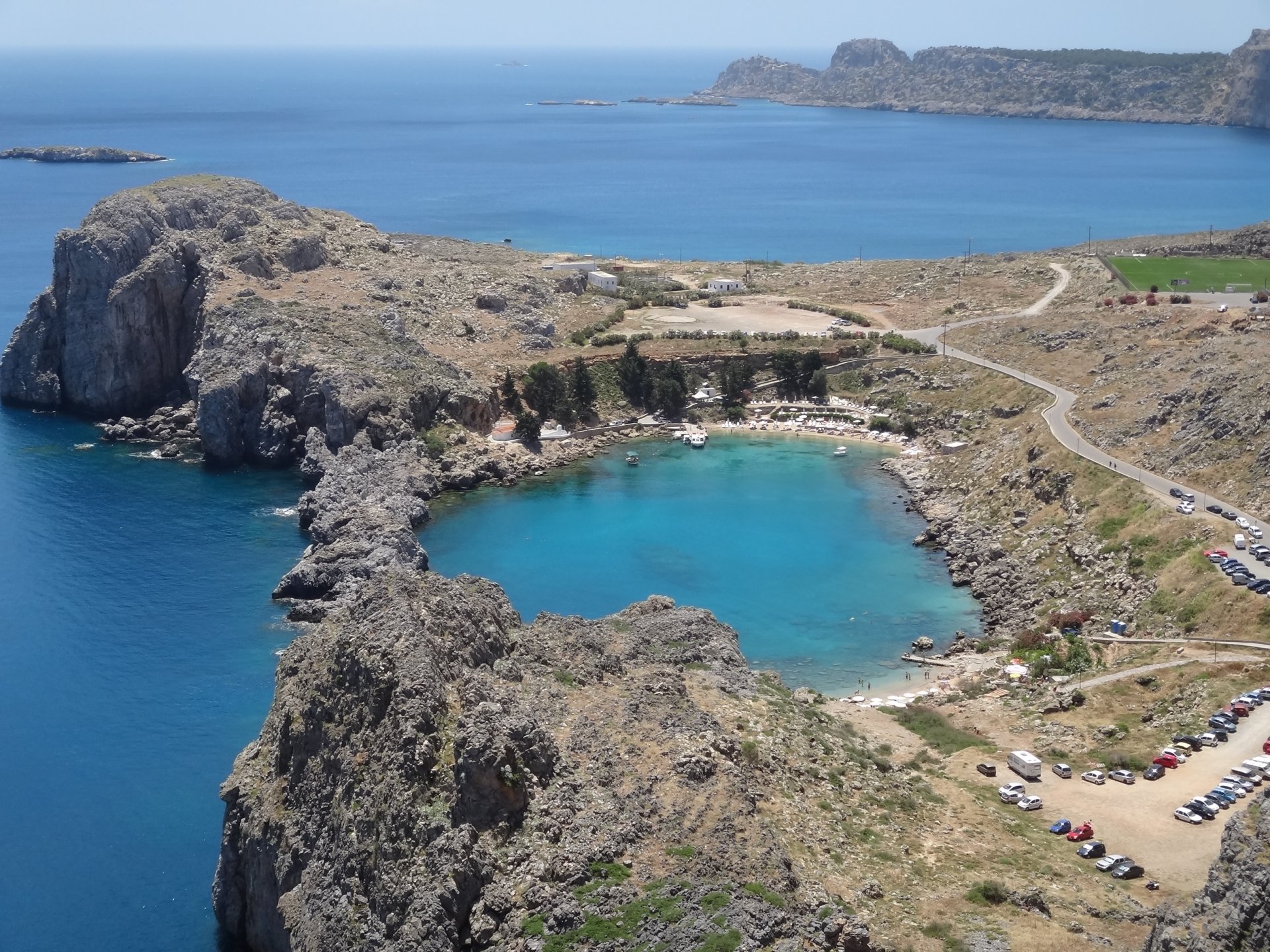 grecia rodi lindos baia