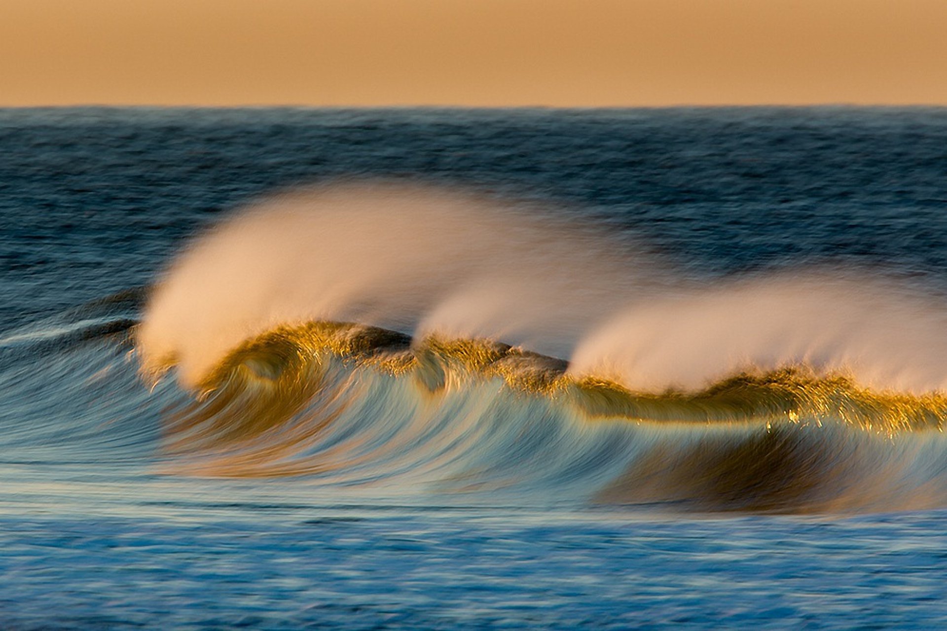 onda océano mar salpicaduras