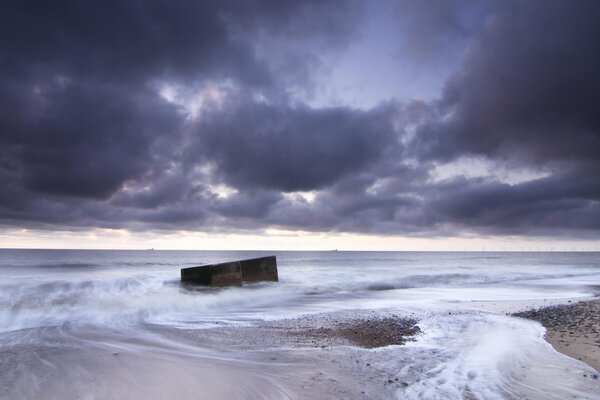 Britische Landschaft am Meer