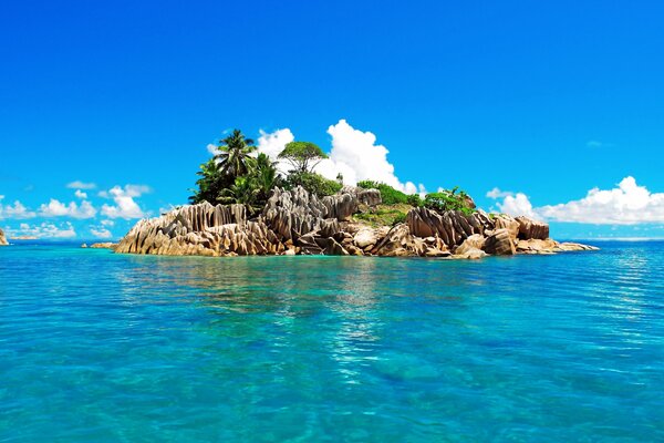 Un isola fantastica alle Seychelles