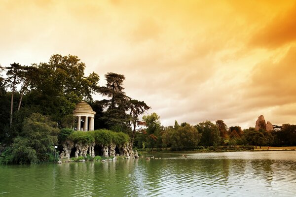 Vincennes Forest in Paris