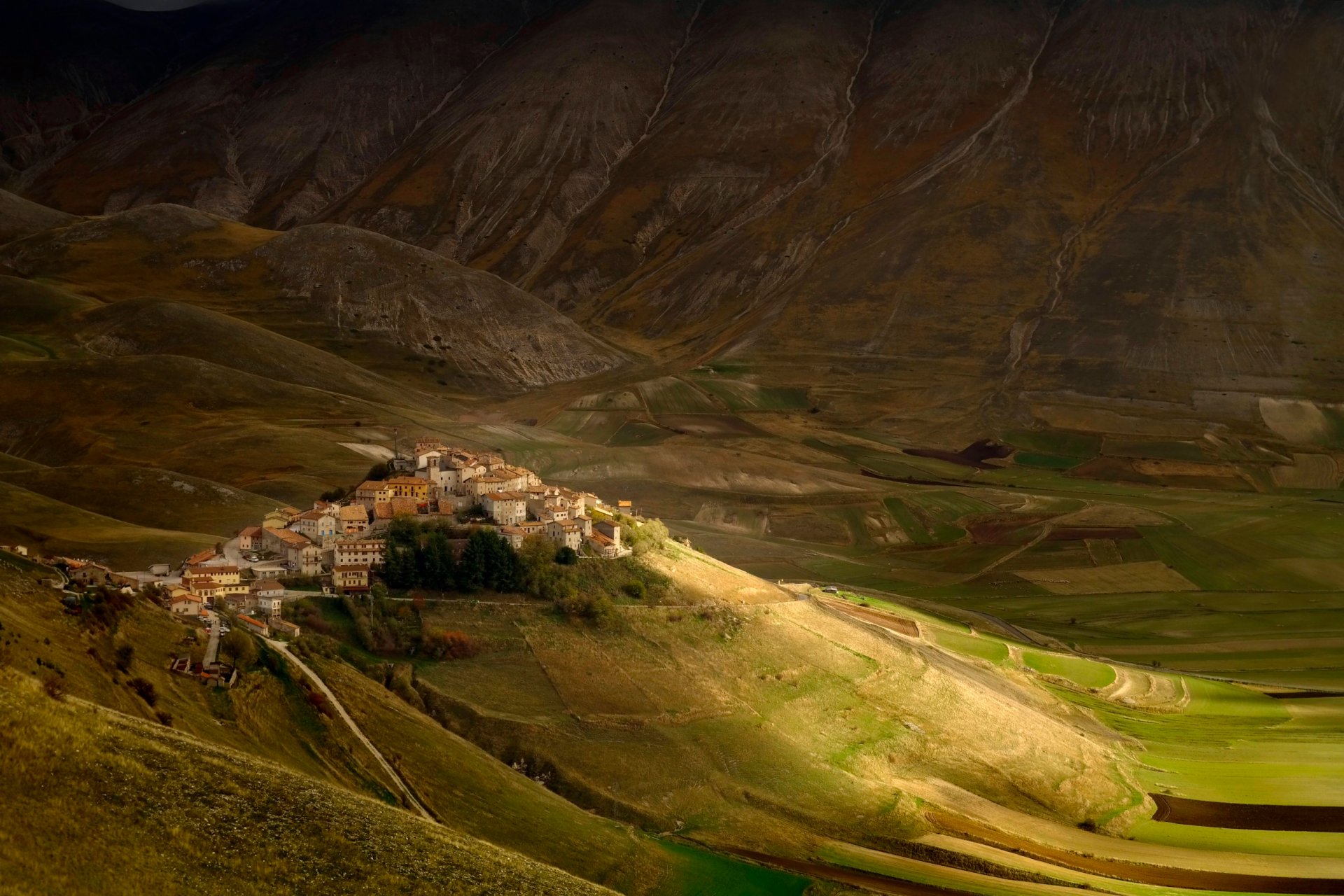 umbria italia vista