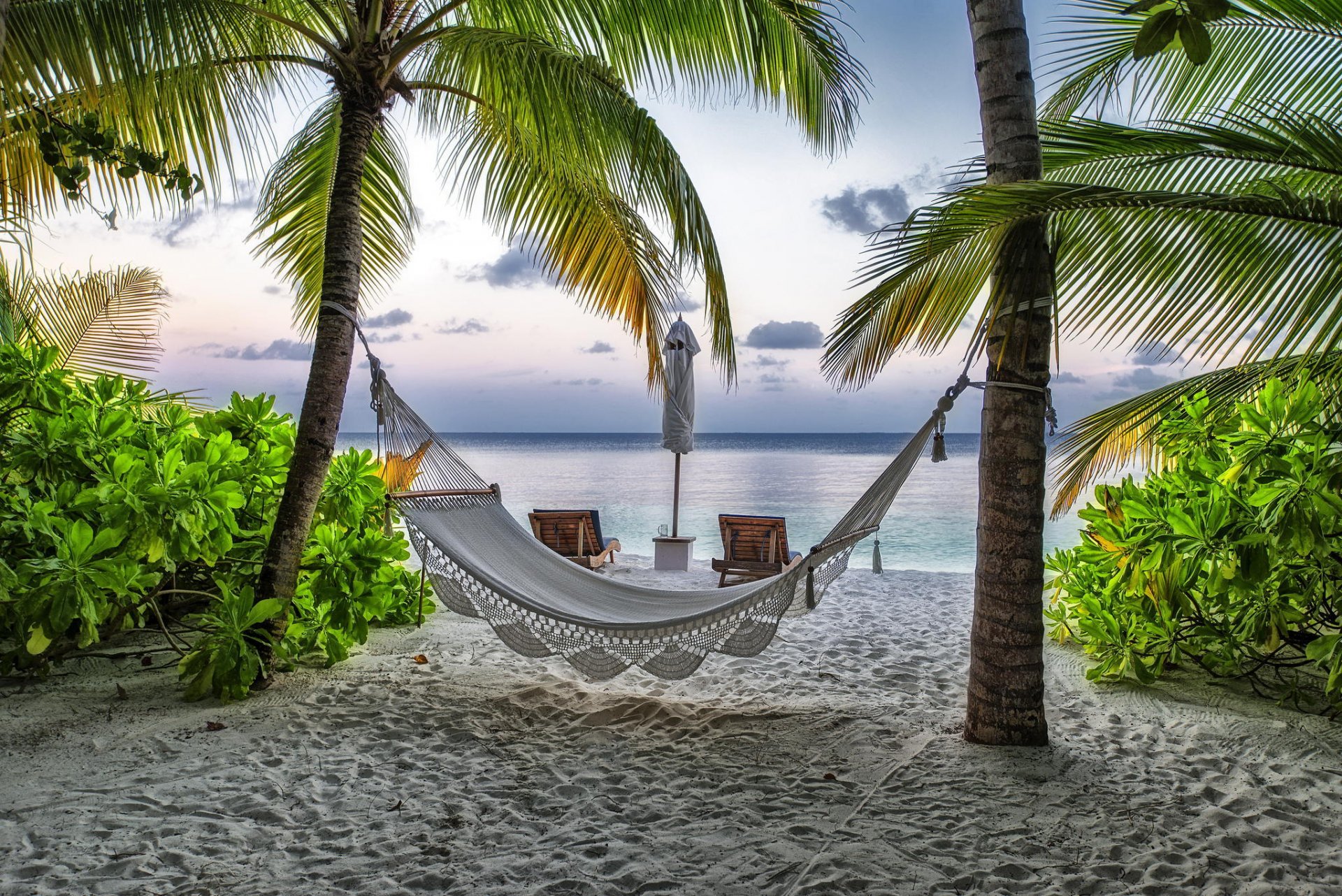 the maldives beach hammock palm resort sports summer