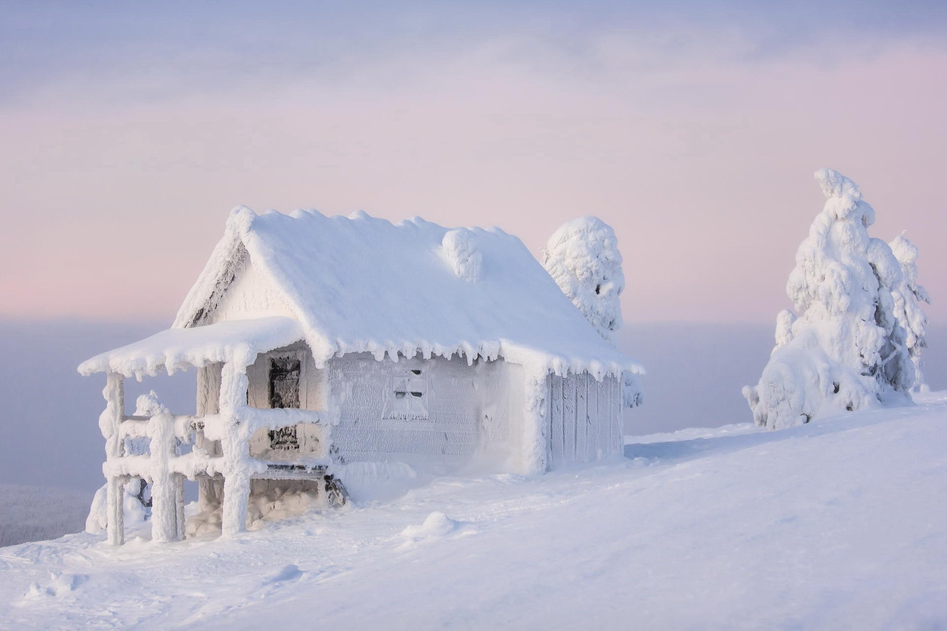 finlande laponie hiver