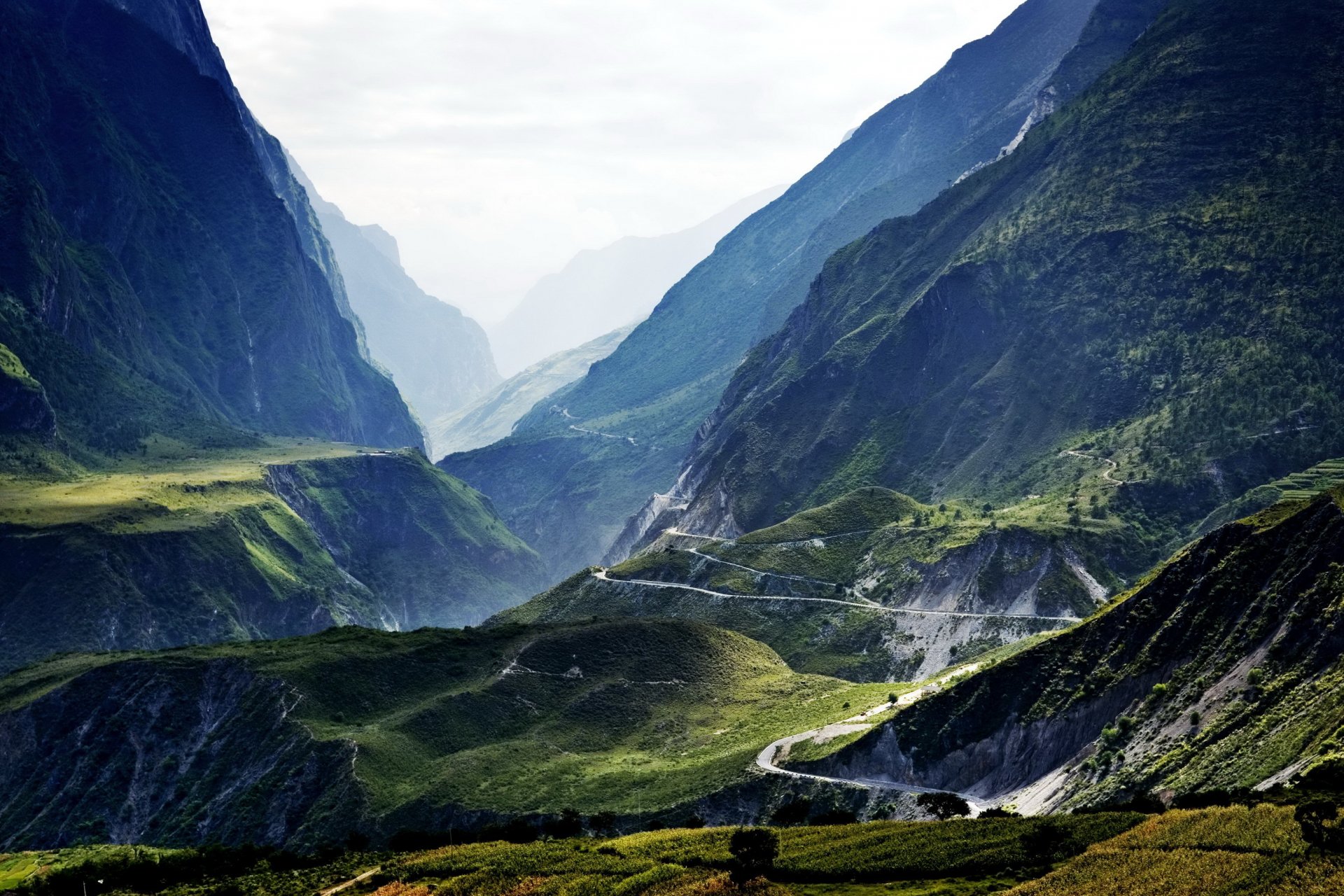 berge china landschaft tibet lijiang natur foto