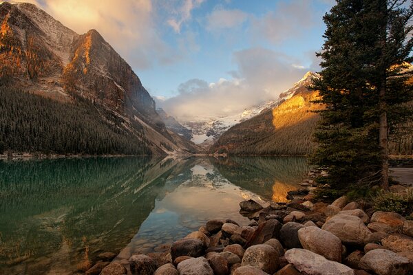 Canada. Alba nel Parco Nazionale