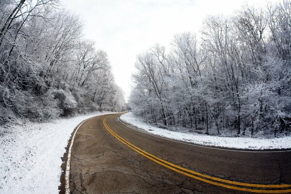 La strada che conduce all inverno