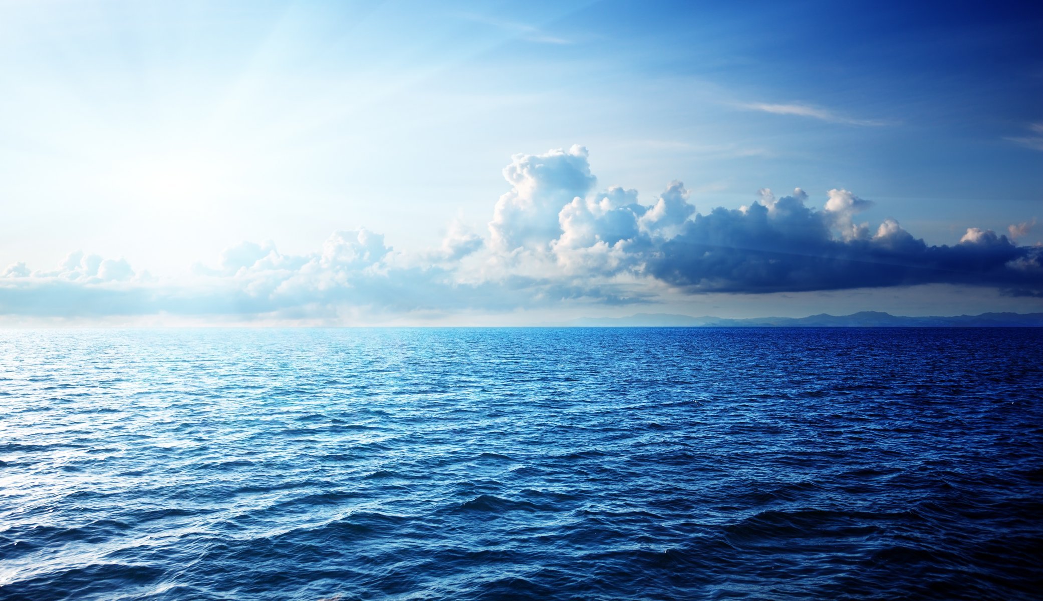 mar dei caraibi cielo nuvole bella natura paesaggio caraibi mare sole