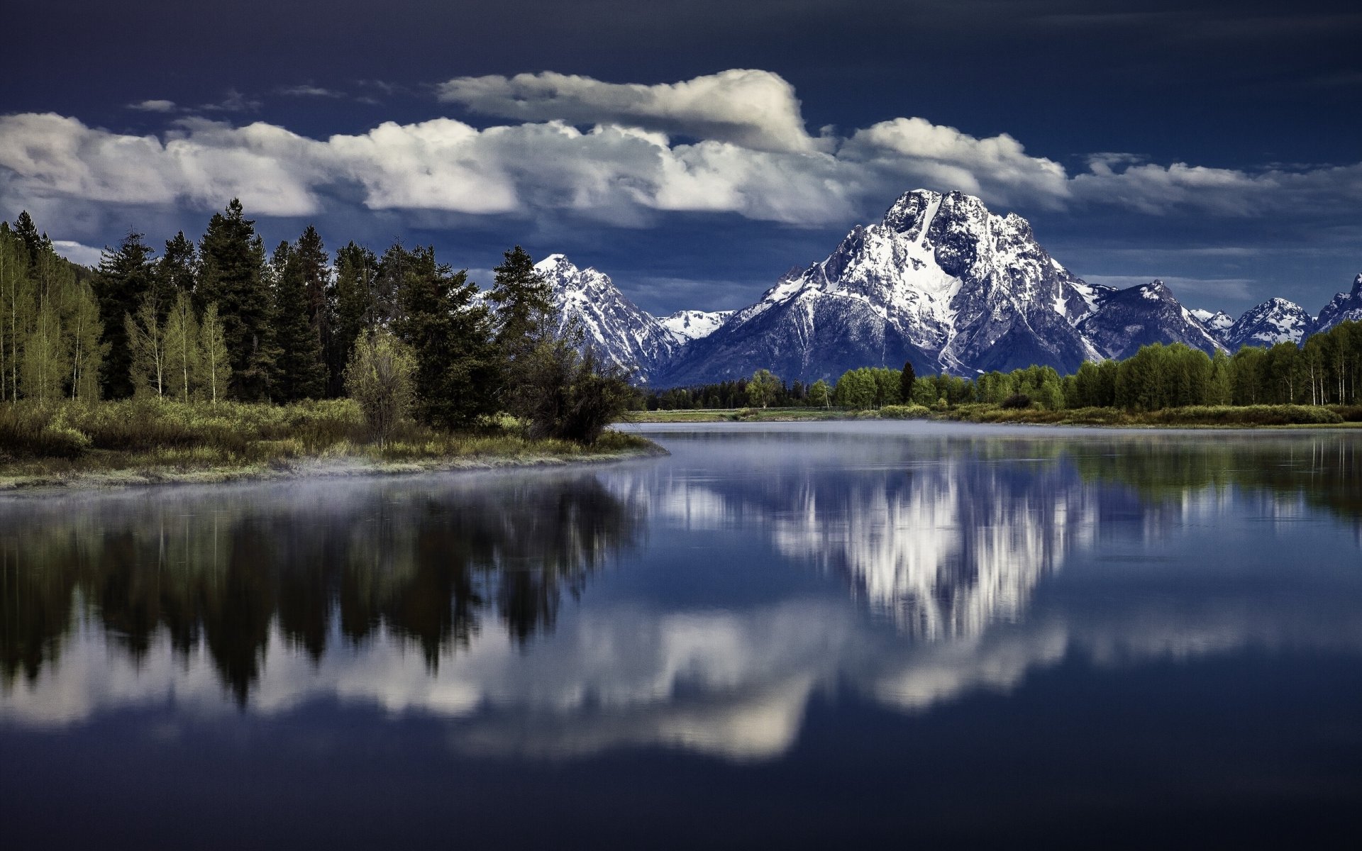 monte moran río snake parque nacional grand teton wyoming río snake grand teton reflexión