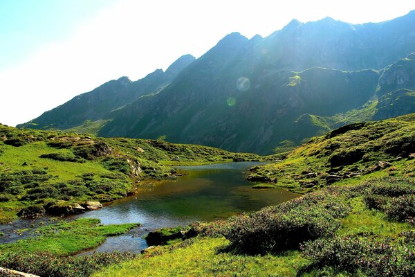 L incredibile natura dei paesaggi montani