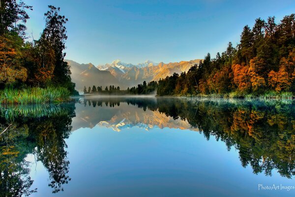 Naturaleza de nueva Zelanda