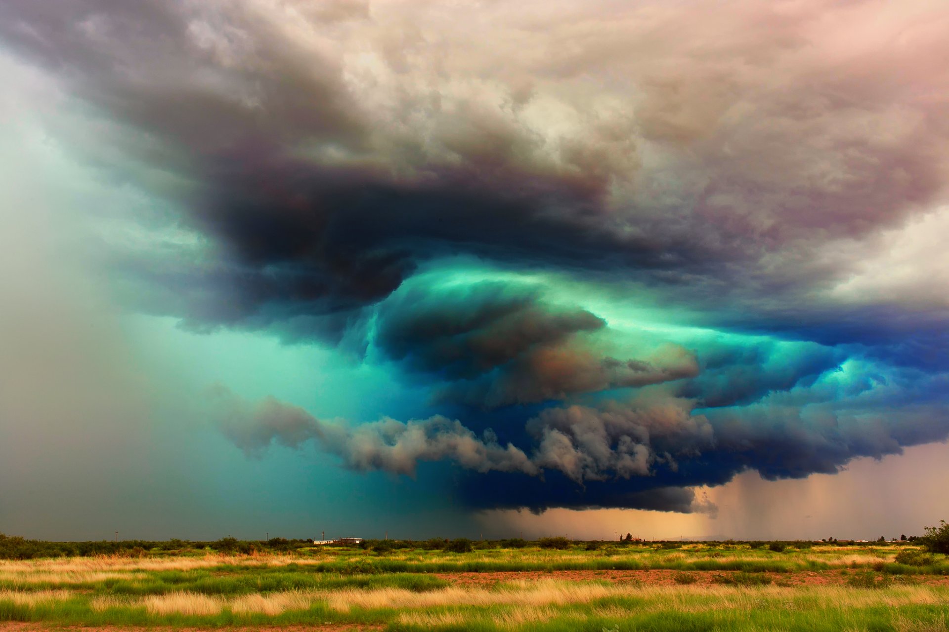 stati uniti arizona nuvole tempesta cielo