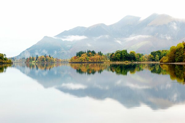 La nature automnale de l Angleterre est belle