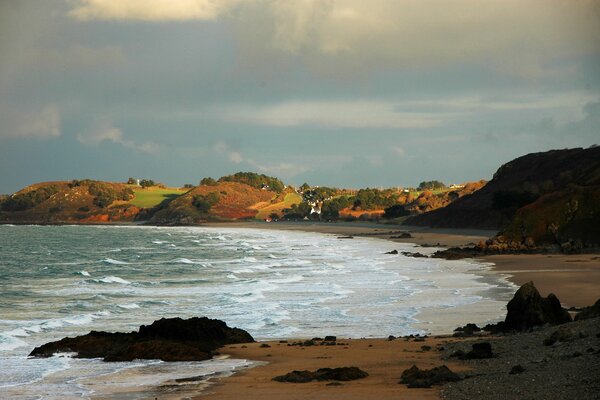 Angry Bay and beautiful autumn