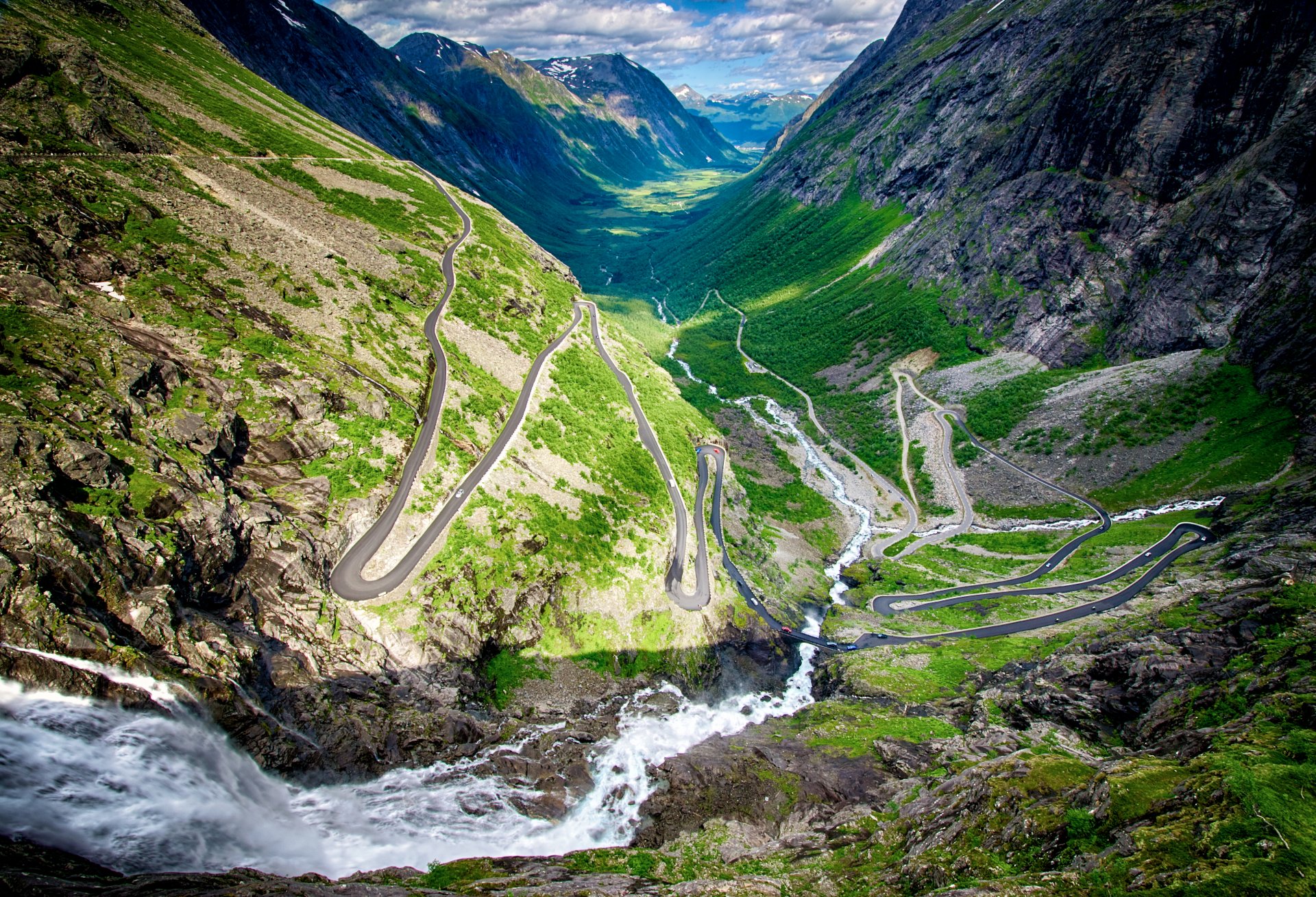 norvège échelle des trolls vestland