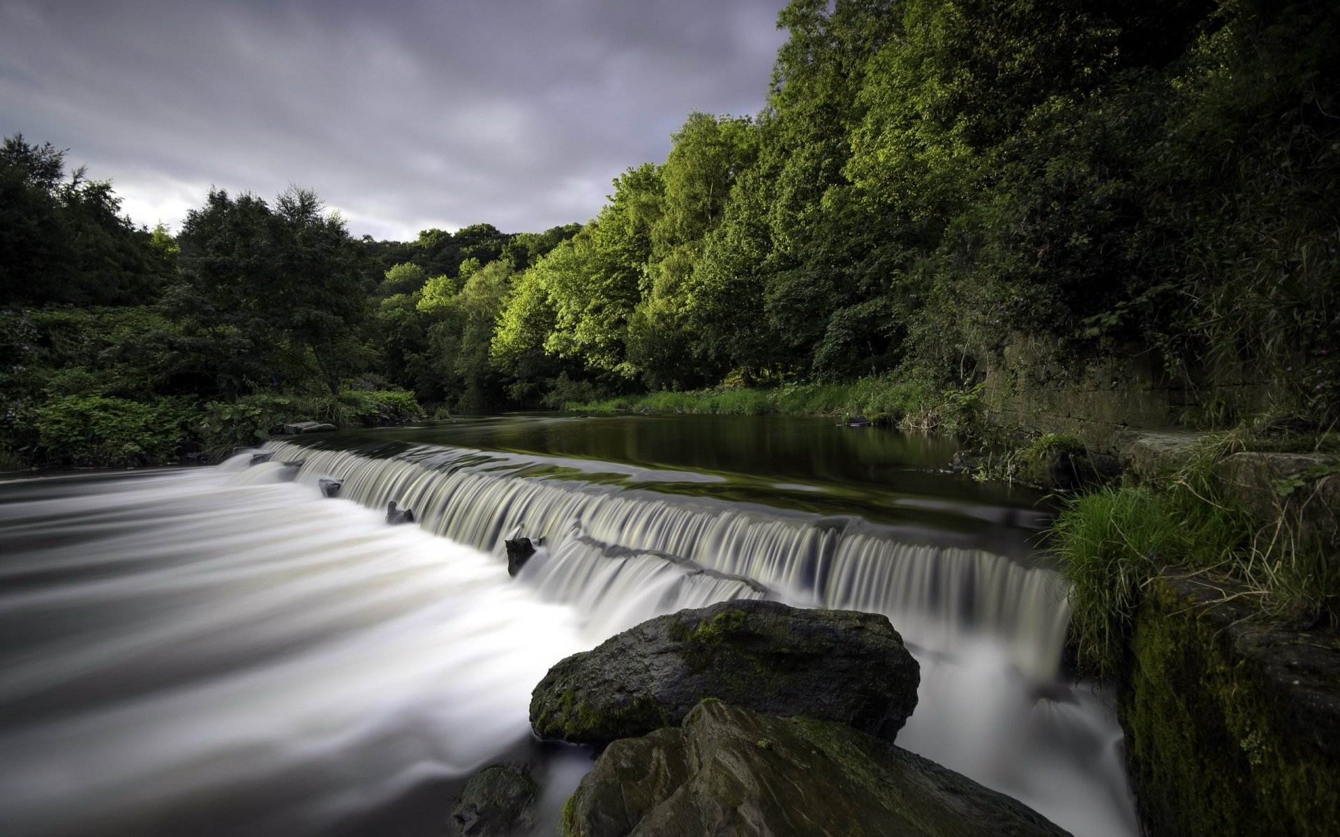 río cascada naturaleza paisaje