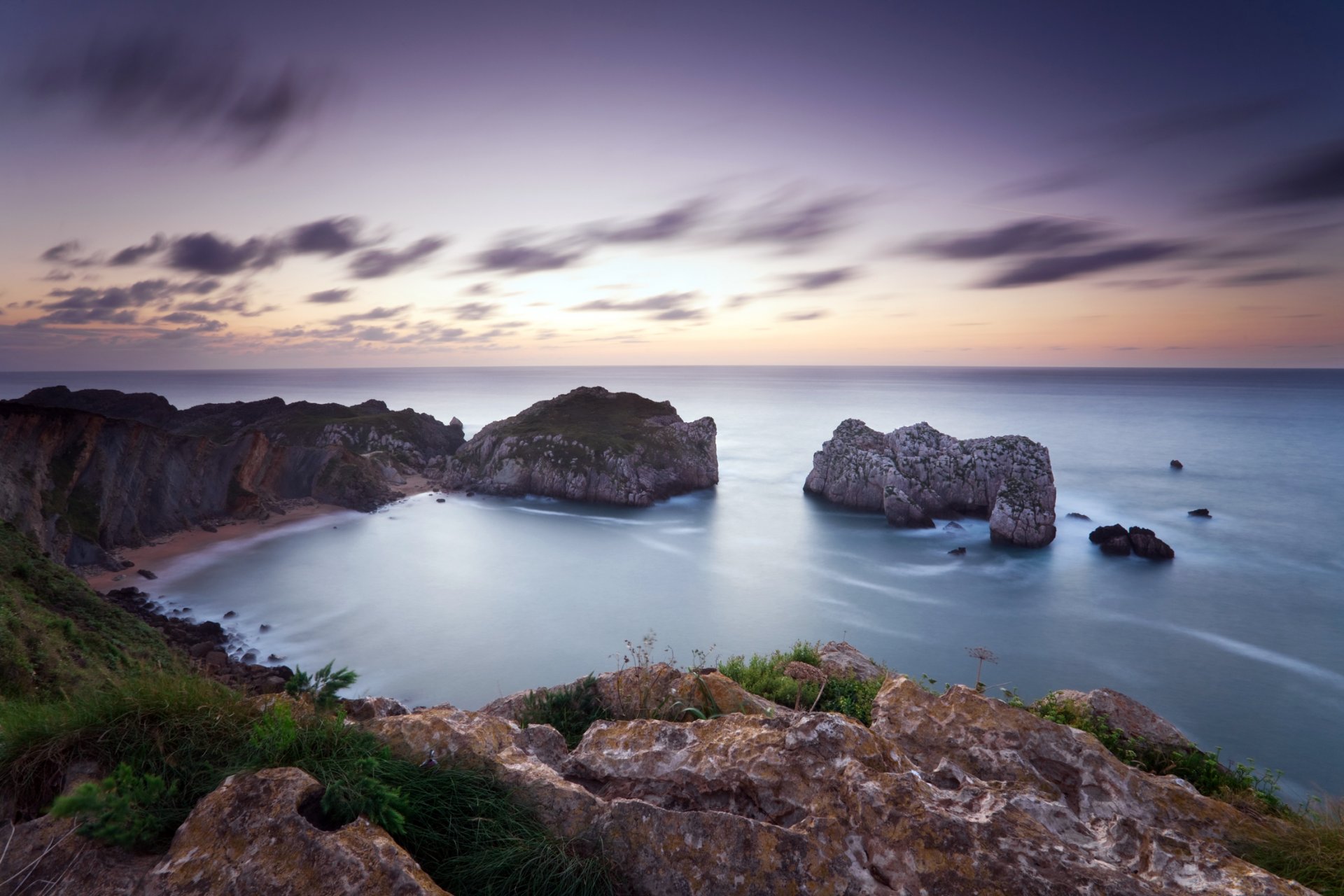 paisaje marino mar costa rocas