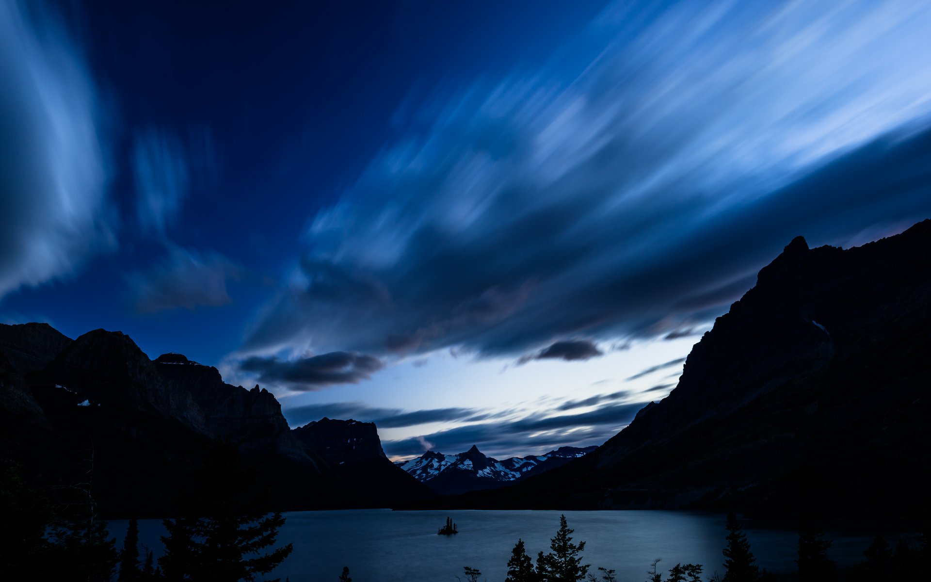 estados unidos estado de montana parque nacional glacier glacier lago de santa maría estado de montana parque nacional glacier st. mary lake