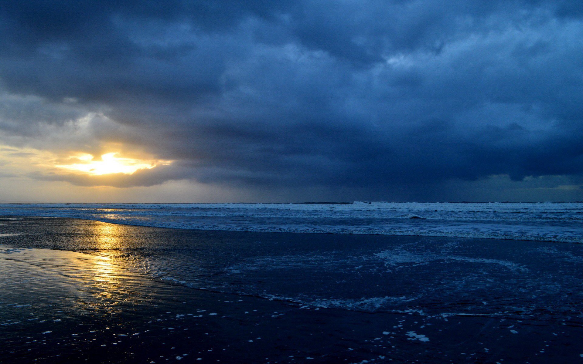 landschaft meer wasser sonne himmel wolken ufer horizont