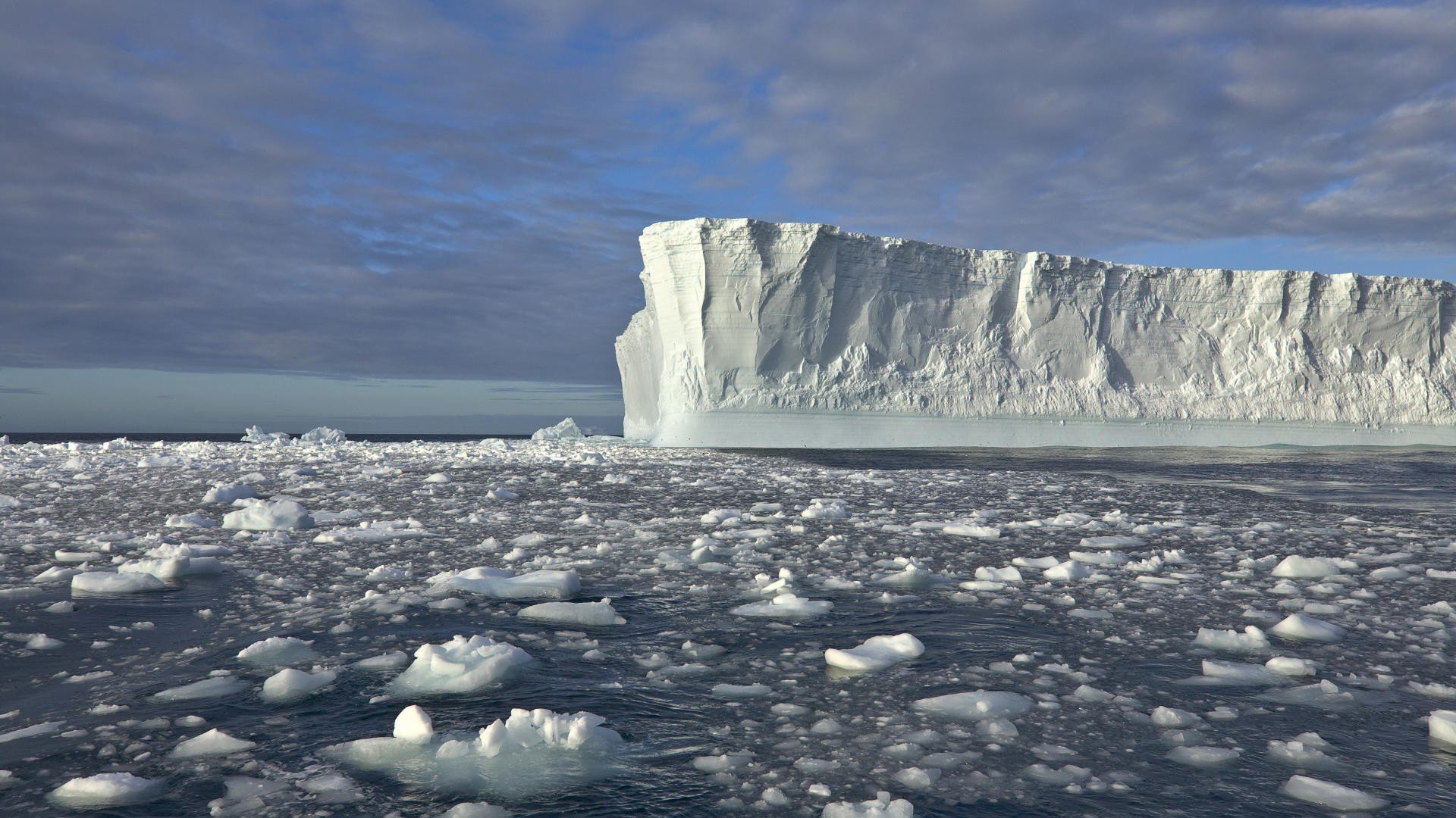 hielo iceberg mar agua