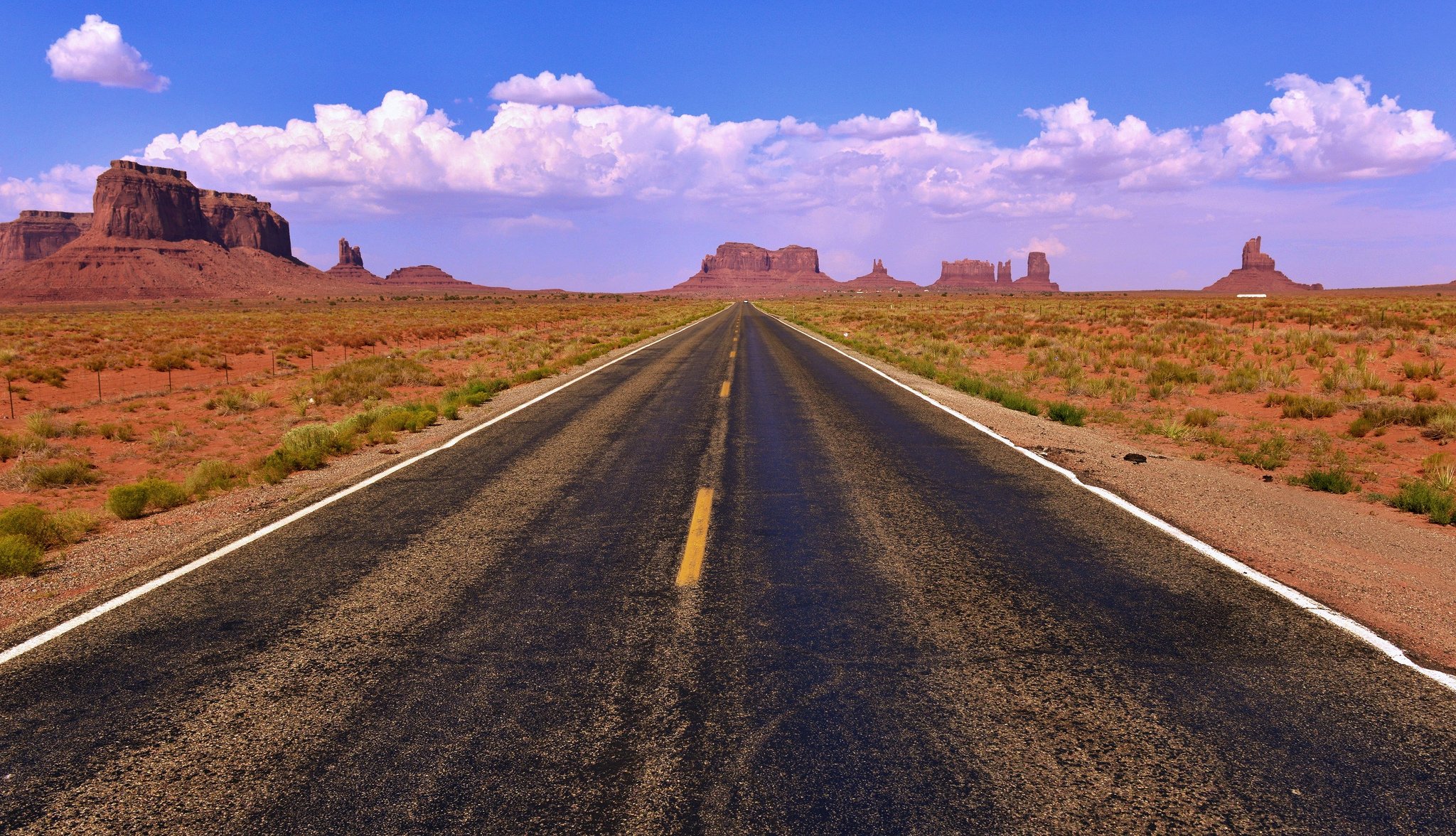 route roches été paysage