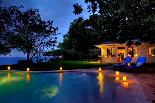 Maison de vacances sur l île de la Jamaïque