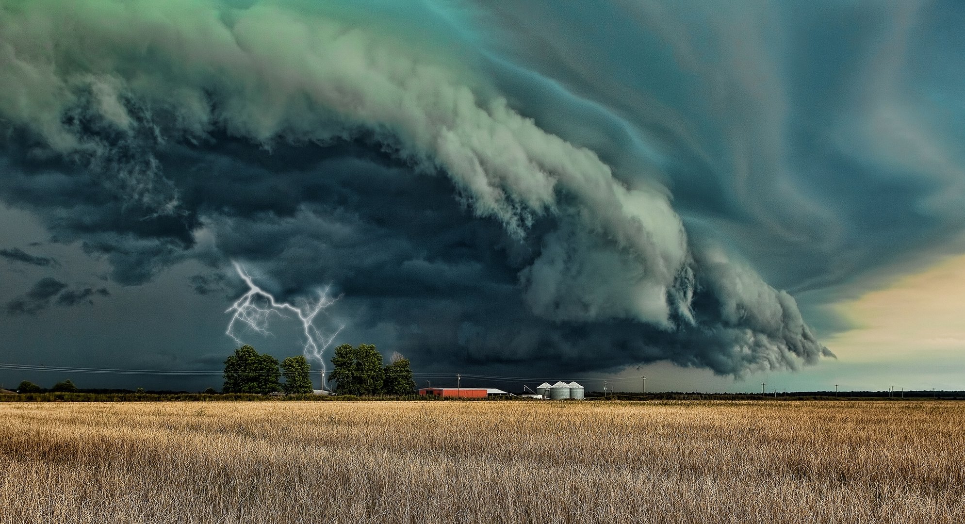 tempête foudre champ élément