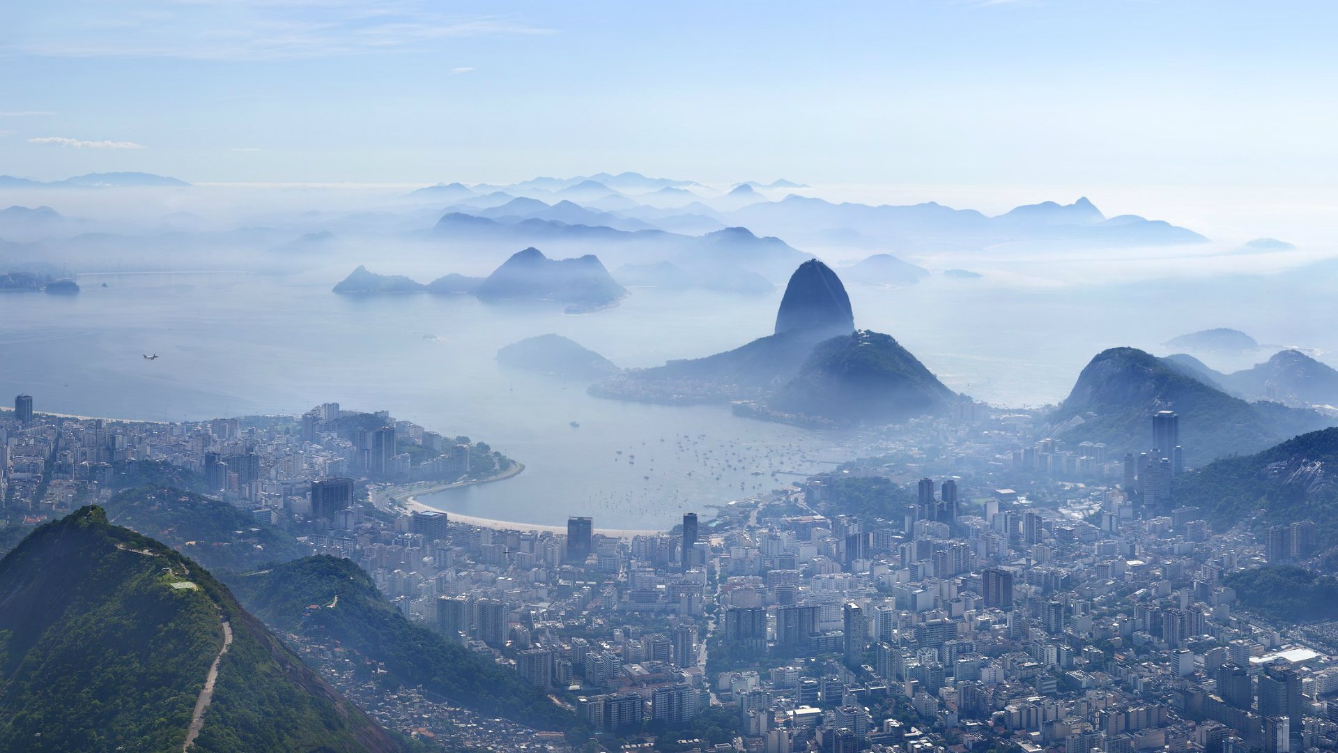 rio de janeiro rio de janeiro stadt dunst