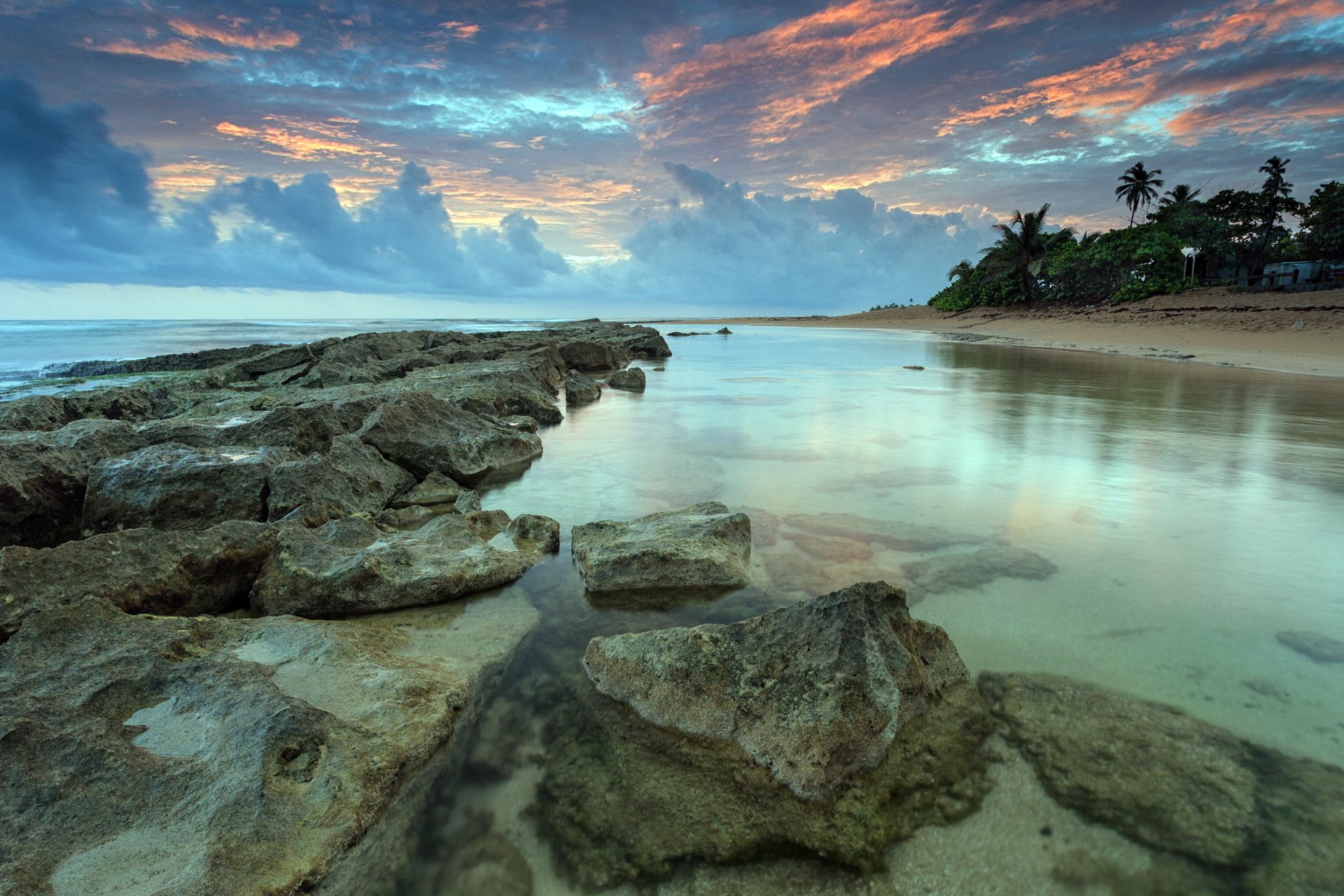 meer felsen himmel landschaft