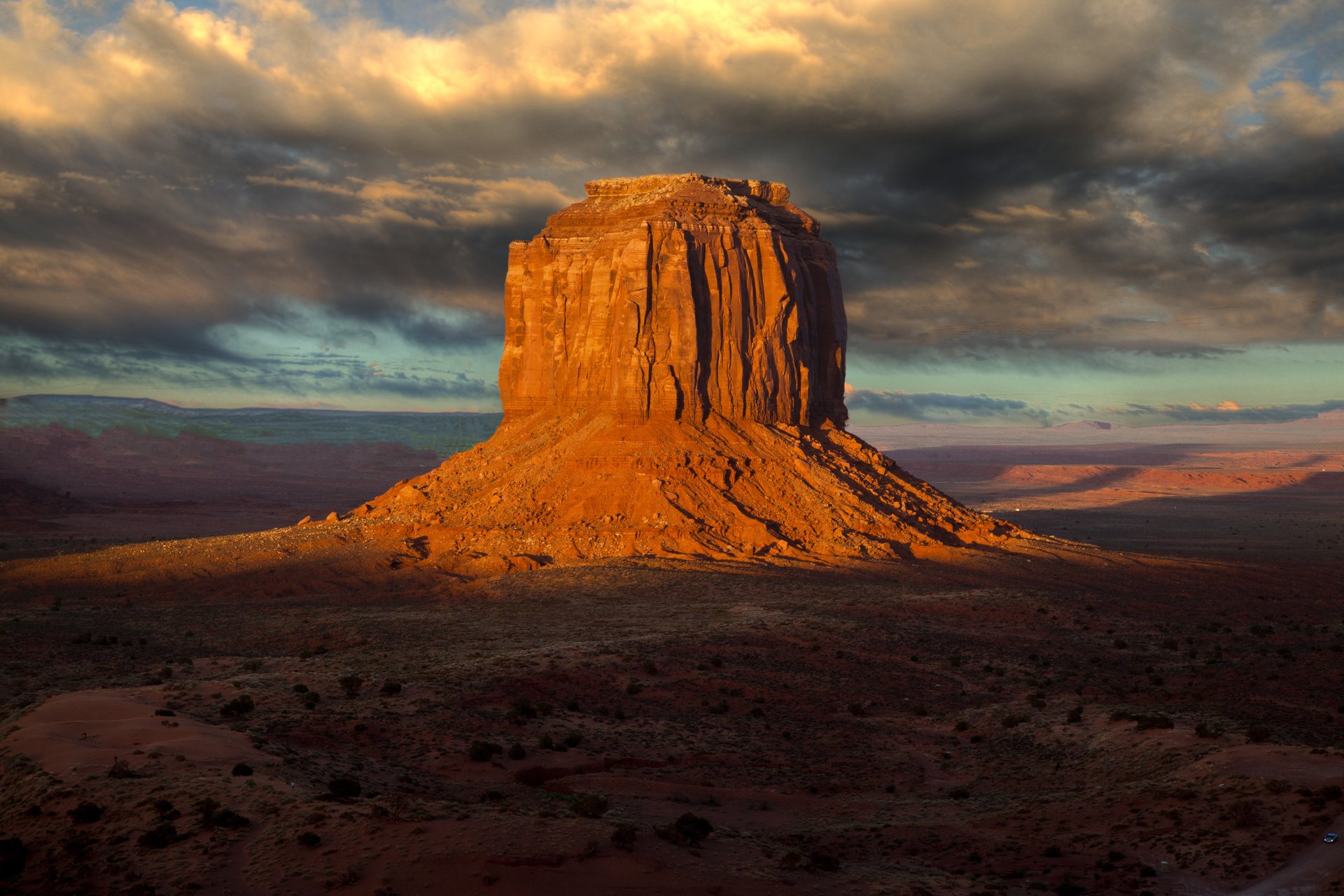 valle roca estados unidos desierto cielo