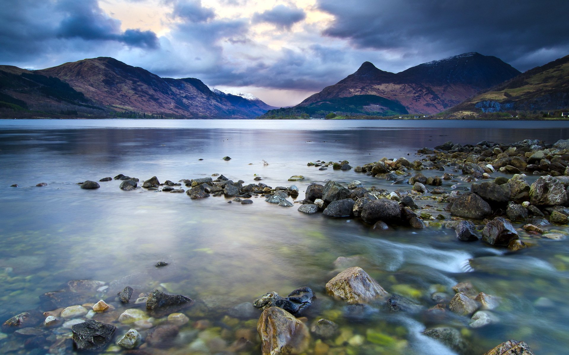 see berge himmel natur landschaft