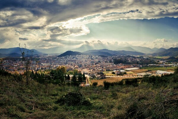 Charming landscape in Spain