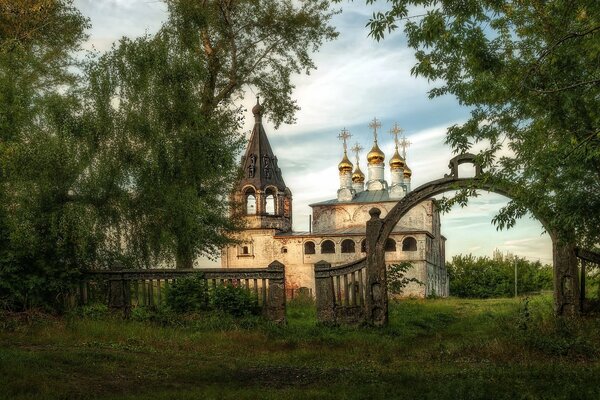 The Cathedral of Christ the Savior. Borisogleb village