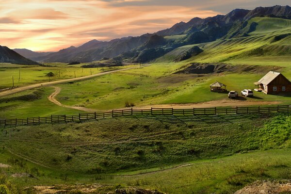 Sfondi montagna Altai viaggio banturismo