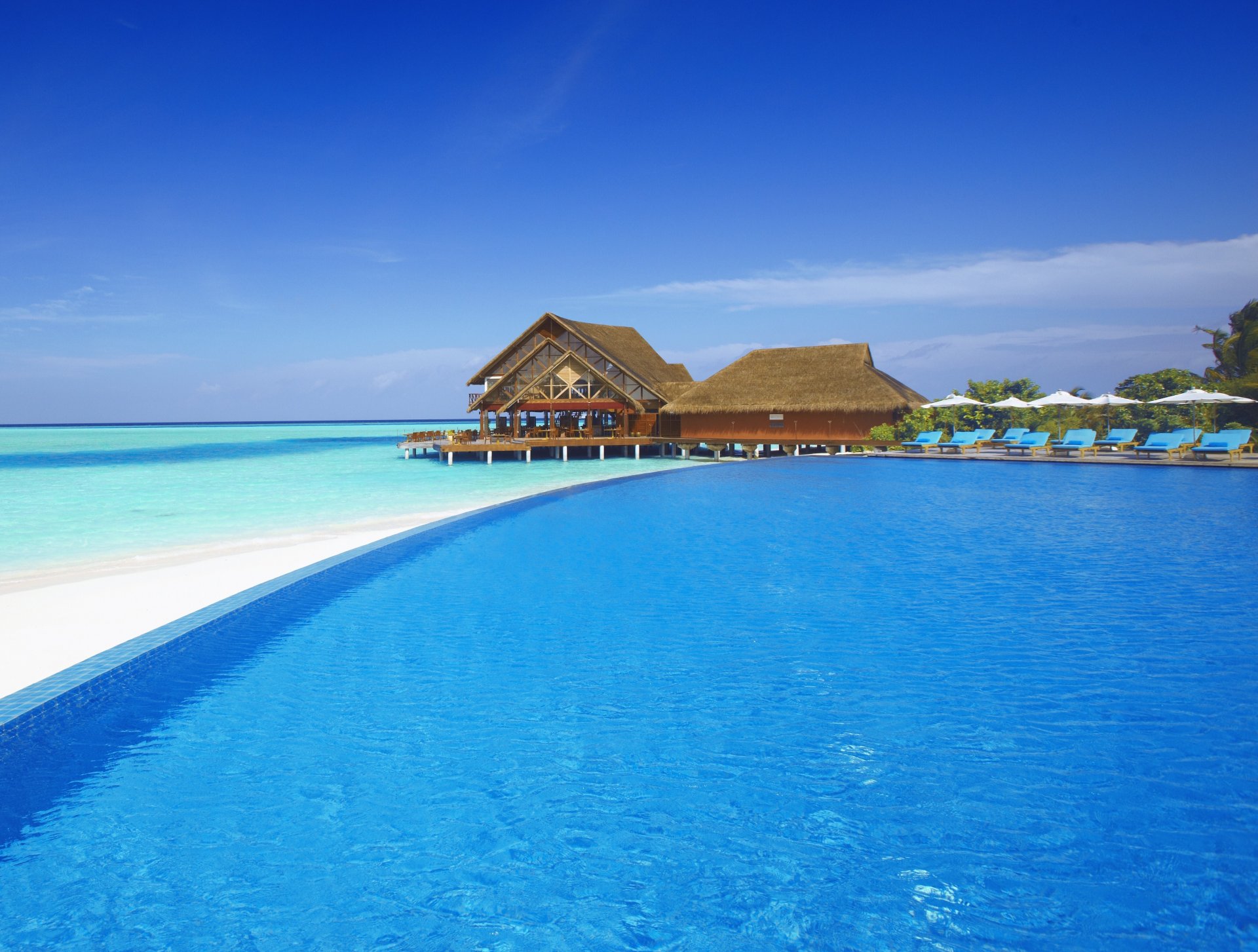 ea bahamas the maldives seychelles pool clear water