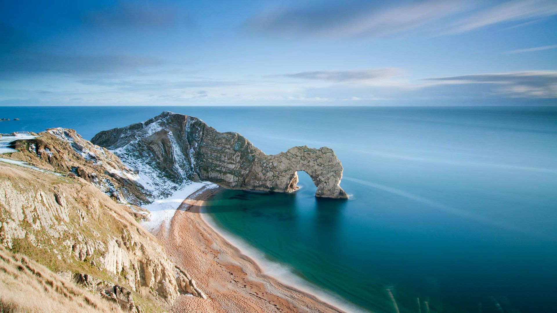 england felsen felsen bogen bögen himmel meer wasser küste küste ozean natur