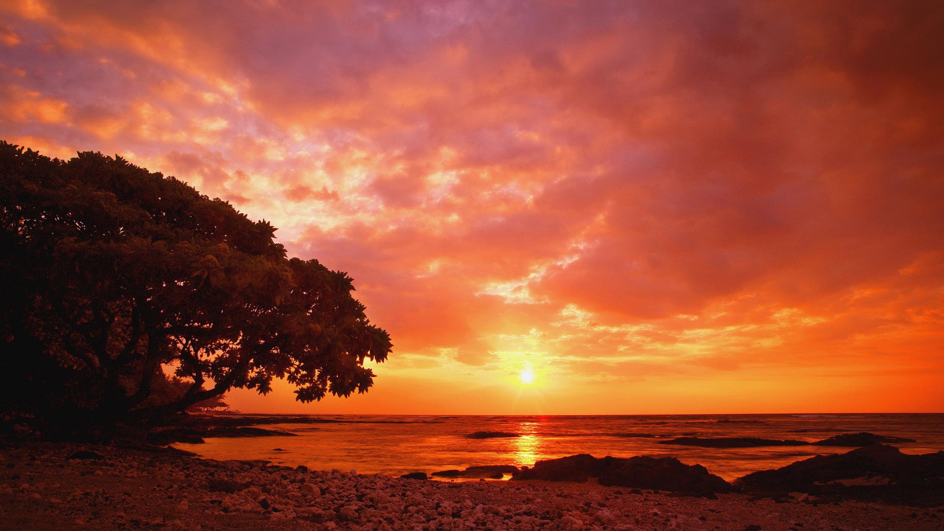 meer küste roter sonnenuntergang seite sonnenuntergang hintergrundbilder