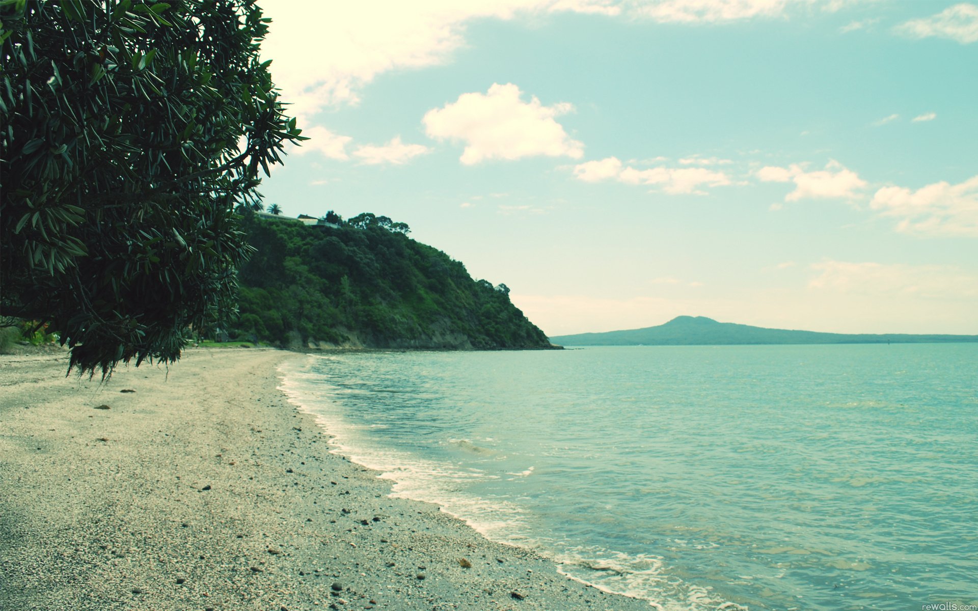 plage mer montagne