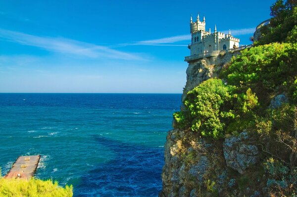 Nido di rondine in Crimea