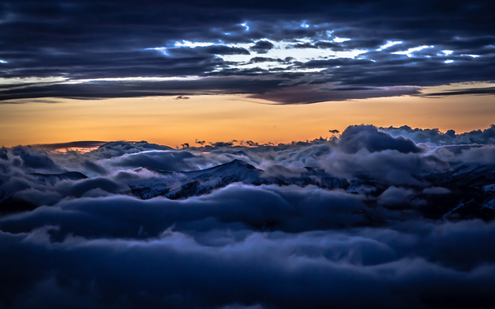 wolken gipfel