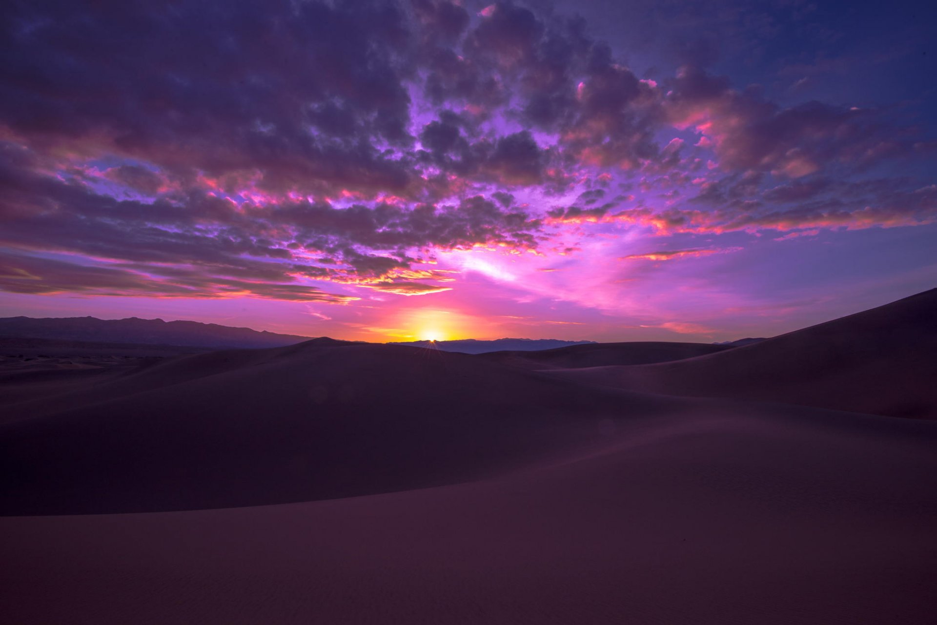 deserto alba dune sabbie