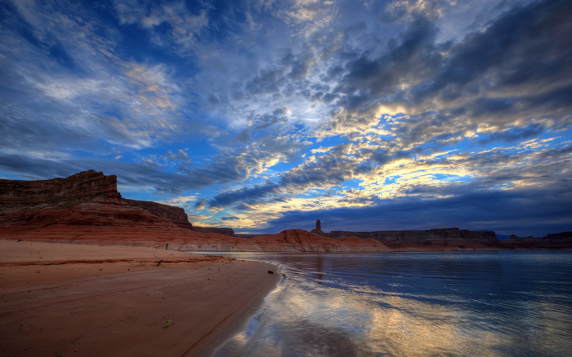 lake powell himmel landschaft