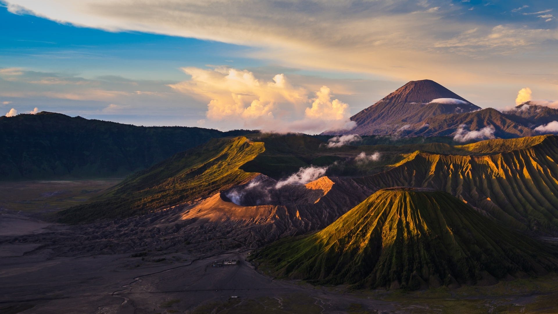 indonezja jawa kompleks wulkaniczny-kaldery tengger tengger aktywny wulkan bromo