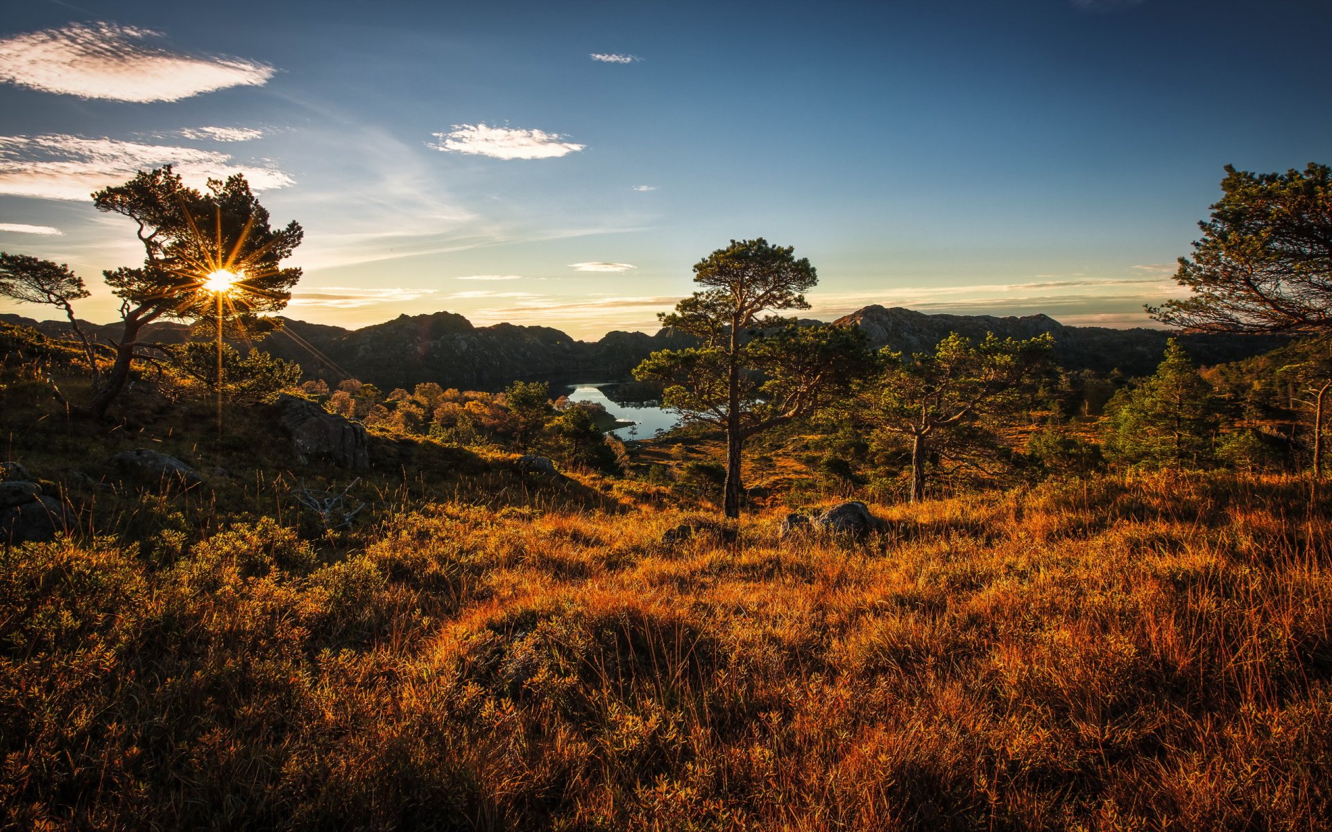 autunno norvegia paesaggio