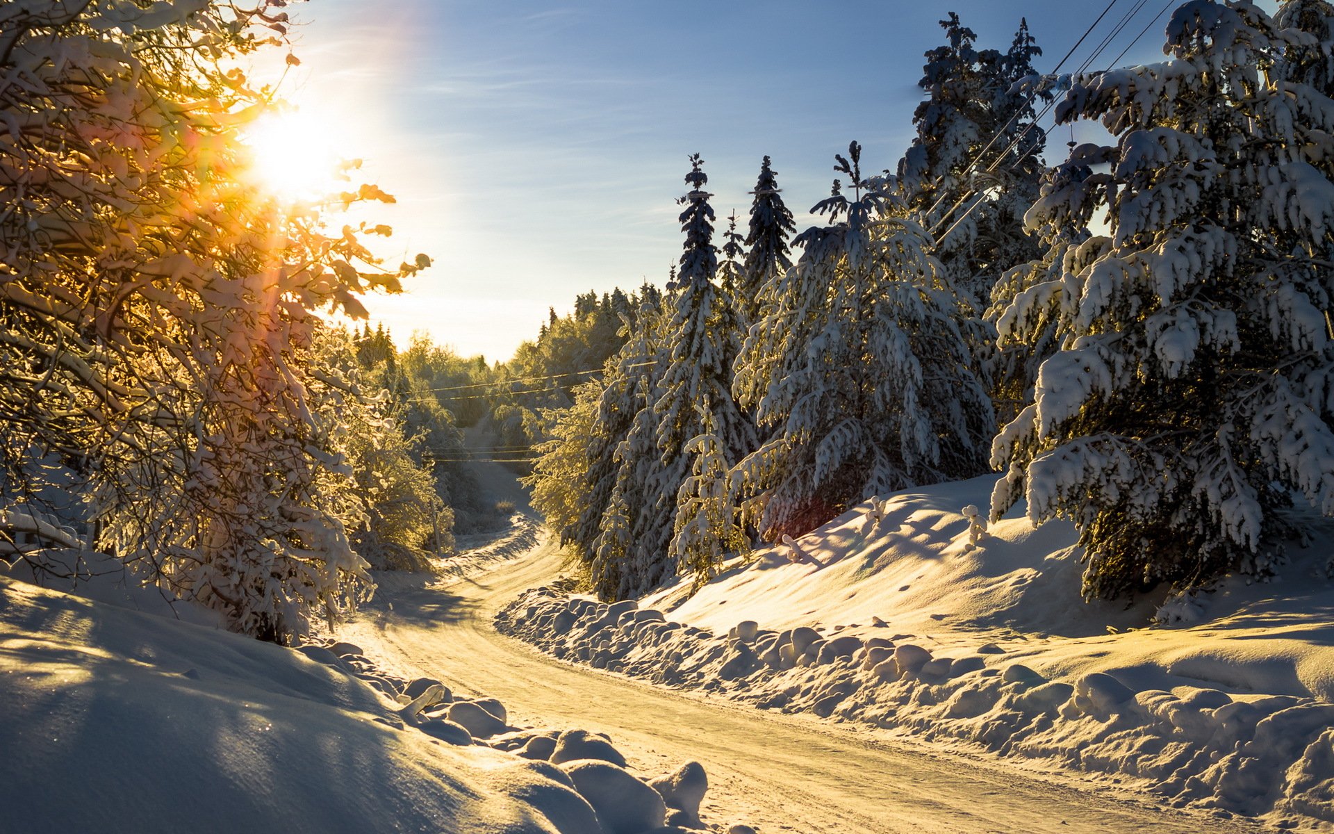 invierno nieve paisaje