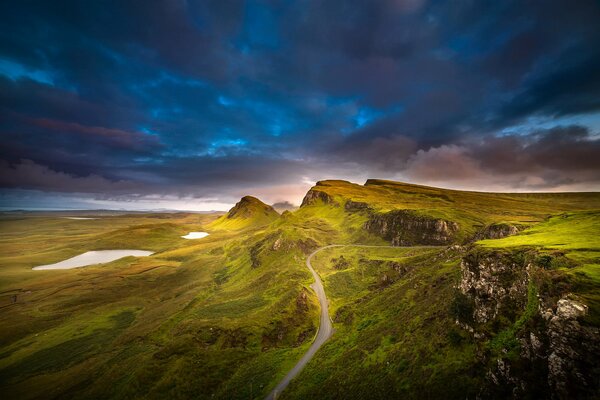 Inländische Hybriden auf Skye Island