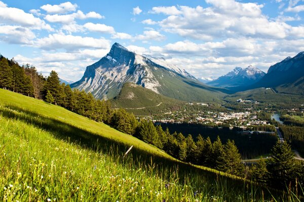 Banff National Park, es ist klug schön