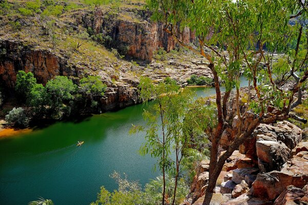 Klippen im australischen Nationalpark